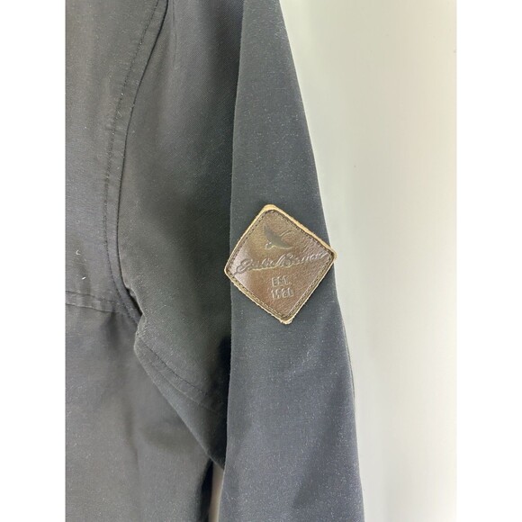 Eddie Bauer Charly Parka Weatheredge Waterproof Rain Jacket Black Women Large - Picture 5 of 16